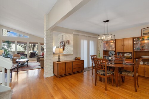Mid-Century Mod Retreat | Lakefront Trails, Quiet