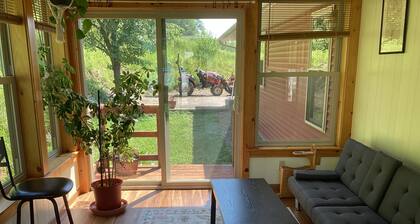 Top of the GAP guesthouse on the Eastern Continental Divide.