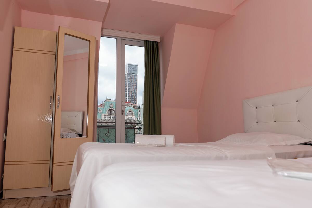 Standard Twin Room, Balcony, City View | WiFi (free)