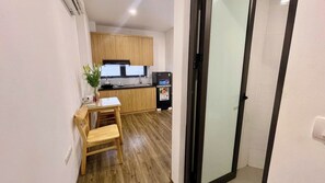 Studio Deluxe - balkong | Minibar, arbetsyta för laptop, ljudisolering och gratis wi-fi