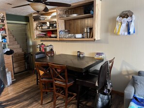 Dining - Charming Cozy Home on 2.75 acres, horse rides are available on request. (Blair)