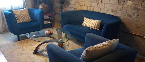 Sala de estar en el lobby