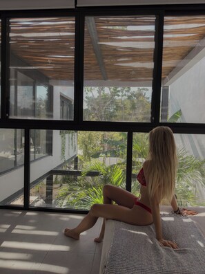 Living area - Casa Aventura (Tulum)