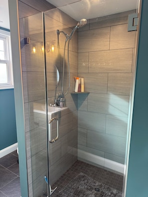 Shower - Gut renovated 3-bedroom apartment in historic Cape May (Cape May)