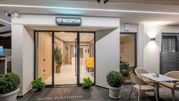 Entrada da propriedade
