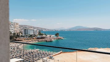 Deluxe Triple Room, Balcony, Sea View | Balcony view