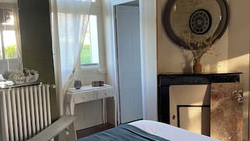 Deluxe-stúdíóíbúð | 1 svefnherbergi, rúmföt af bestu gerð, rúm með Select Comfort dýnum