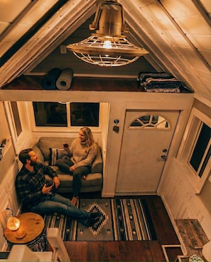 Interior - Flow Cabin | Hot Tub, Cold Plunge, Red Rock Canyon View, Stargazing Deck, Fire Pit (Sedona)