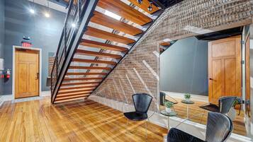 Sala de estar en el lobby