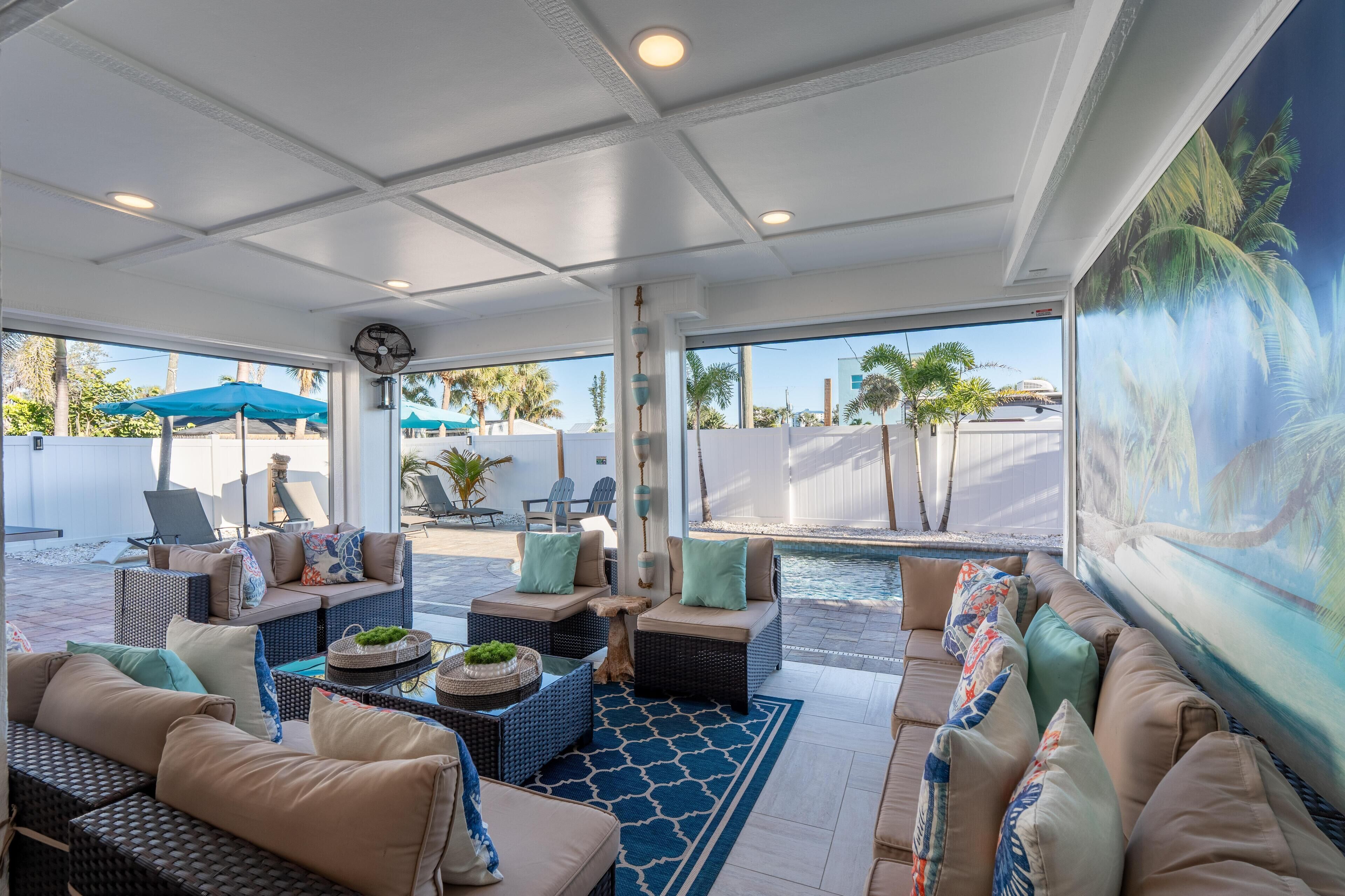 House, Multiple Beds (Coral Cove) | Terrace/patio
