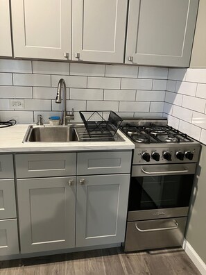 Fridge, microwave