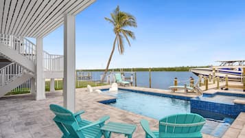 Hus, flere senger (Blue Dolphin View) | Basseng