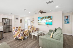 House, Multiple Beds (The Leonardo) | Living area - The Leonardo (Fort Myers Beach)