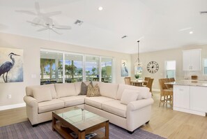 House, Multiple Beds (Holiday Everyday) | Living area