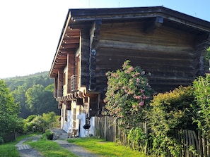 Exterior - Quiet vacation apartment in a wooden house (on the edge of the forest) (Modautal)