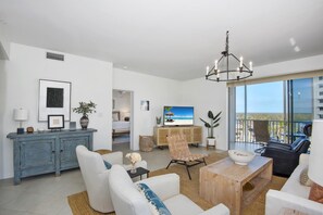 公寓式客房, 1 张特大床 (Casa Marina III-644) | 起居区