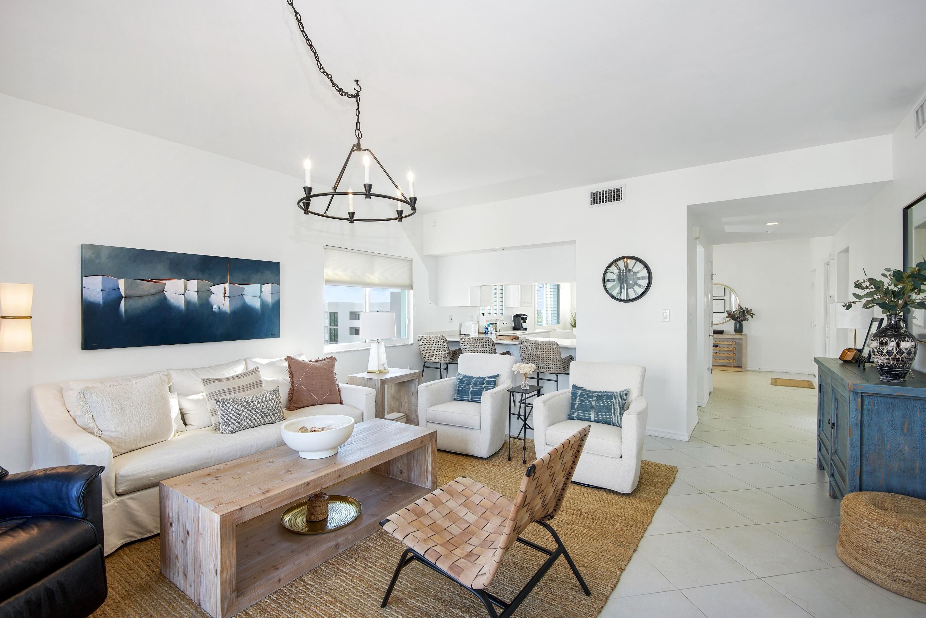 คอนโด, เตียงคิงไซส์ 1 เตียง (Casa Marina III-644) | บริเวณนั่งเล่น