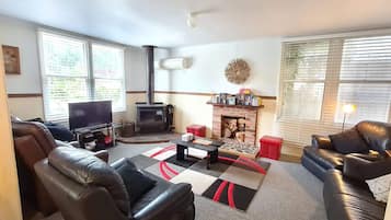 Televisor intel·ligent, llar de foc i reproductor de DVD