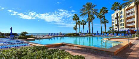 コンドミニアム ベッド (複数台) (Tides 1-211) | プール | 温水プール