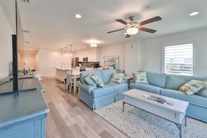 Condo, Multiple Beds (Madeira Del Mar 301) | Living area | TV - Madeira Del Mar 301 (Madeira Beach)
