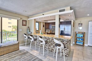 Condo, várias camas (Arena De Madeira 103 - Premier) | Cozinha privada | Fogão, torradeira