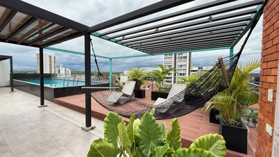 A must-see studio apartment in Sirari-Equipetrol