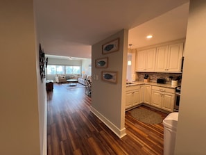 Enjoy a comfortable stay in this inviting home with a spacious living area, dining space, and well-equipped kitchen.