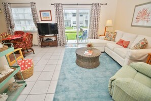 Appartement, 1 kingsize bed met slaapbank (Colony Beach Club 109) | Woonruimte