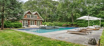 Stunning Sag Harbor Estate on Over 3 Acres, Pool, Tennis, Perfect for Families
