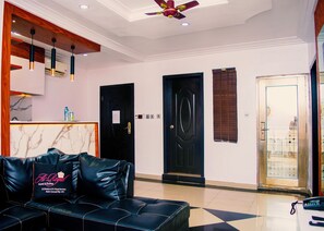 Appartement Luxe, vue ville | Salle de bain