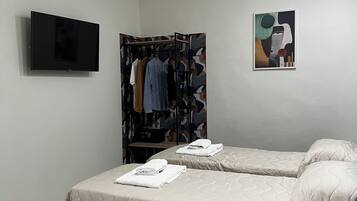 Double or Twin Room | In-room safe, desk, laptop workspace, soundproofing