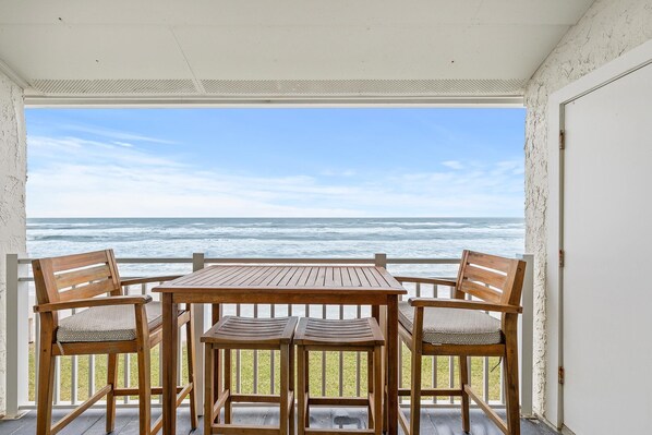 Condo, 1 King Bed with Sofa bed (Colony Beach Club 224) | Outdoor dining - Colony Beach Club 224 (New Smyrna Beach)
