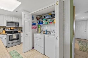 Condo, Multiple Beds (Chadham by the Sea 118) | Private kitchen | Oven, toaster - Chadham by the Sea 118 (New Smyrna Beach)