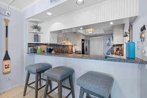 Condo, Multiple Beds (Ashley Penthouse 4) | Private kitchen - Ashley Penthouse 4 (Daytona Beach Shores)