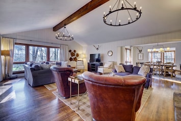 Grand Living Room....Southern Living meets Cashiers NC