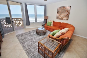 Condo, 1 King Bed (Golden Arms 802) | Living area