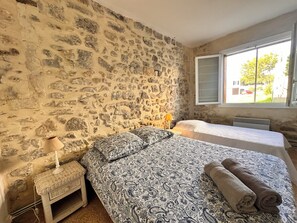 2 chambres, lit parapluie, Wi-Fi