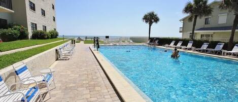 Condo, 1 King Bed (Hacienda del Sol II 506) | Pool | A heated pool