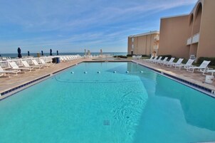 Una piscina climatizada