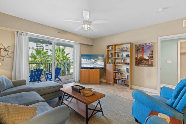 Condo, Multiple Beds (Oceanwalk 13-303) | Living area