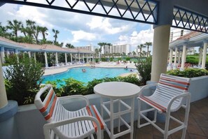 Condo, 1 King Bed with Sofa bed (Oceanwalk 1-403) | Pool | A heated pool