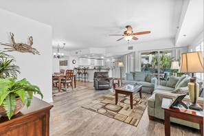 Living area - Oceanwalk 14-307 (New Smyrna Beach)