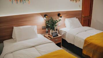 Comfort-dobbeltværelse - 1 soveværelse | Premium-sengetøj, dundyner, skrivebord