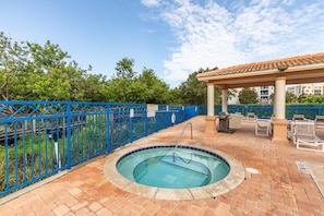 Condo, Multiple Beds (Oceanwalk 17-503) | Outdoor spa tub