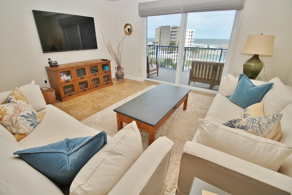 Condo, Multiple Beds (Oceanwalk 18-505) | Living area