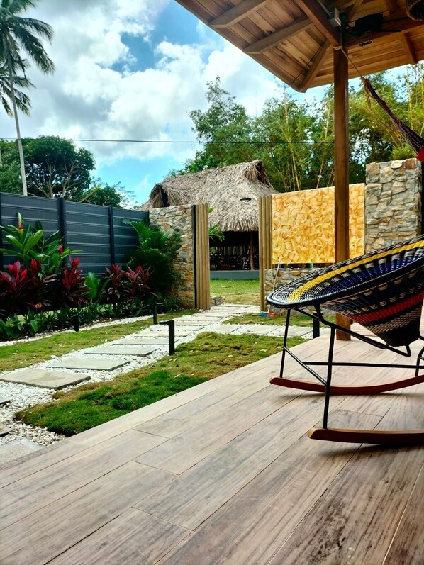 Fassade der Unterkunft