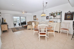 Living area - Oceanwalk 3-604 (New Smyrna Beach)
