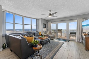 Appart'hôtel, plusieurs lits (Ponce de Leon Towers 401) | Coin séjour