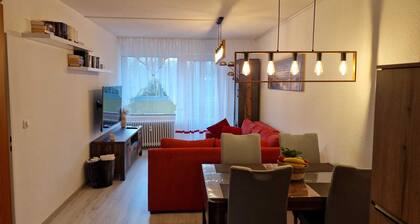 Die 40 m² große Ferienwohnung (Westseite) ist auf der 1. Etage im Haus "Schleswig". Sie ist geeignet für max. 4 Personen ideal für die kleine Familie.<br>Im Wohnraum dieser hellen und freundlichen Ferienwohnung befindet sich ein Schlafsofa für 2...