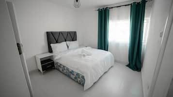 2 chambres, fer et planche Ă repasser, Wi-Fi gratuit, draps fournis